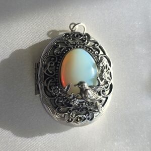 Opalite Bird Locket
